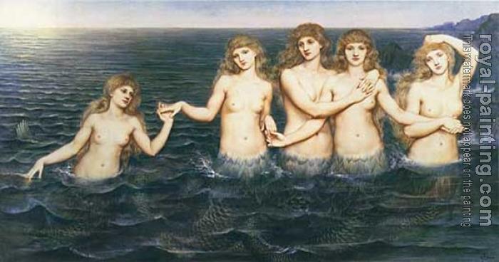 Evelyn De Morgan : The Sea Maidens